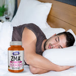 NOW Foods ZMA Zinc Magnesium Vitamin B6 for Restful Sleep 90 Capsules