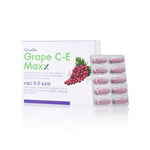 Giffarine Grape C E Max Grape Seed Extract 125mg for Daily Antioxidant Support 30 Capsules