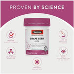 Swisse Grape Seed for Skin and Circulation Support Tablets 7200mg 60 Tablets
