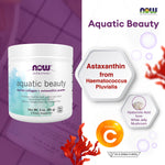 NOW Foods Aquatic Marine Collagen Astaxanthin for Skin Radiance 85 g