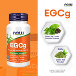 NOW Foods Green Tea Extract 400mg for Antioxidant Support 90 Veg Capsules