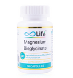 Life Magnesium Bisglycinate Capsules 450mg for Muscle and Nerve Support 30 Capsules