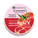 Poompuksa UV Whitening Beauty Skin Cream Tomato and Pomegranate for Skin Radiance
