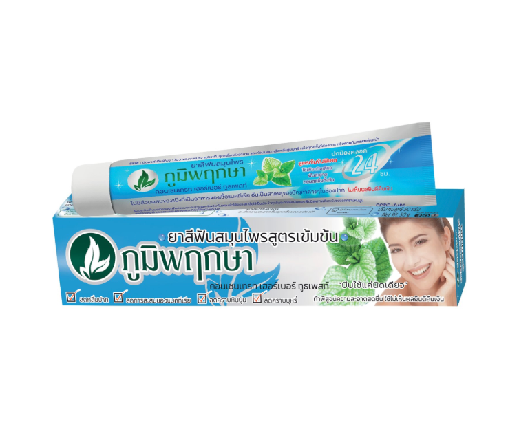 Poompuksa Concentrate Herbal Toothpaste for Oral Freshness 50 g