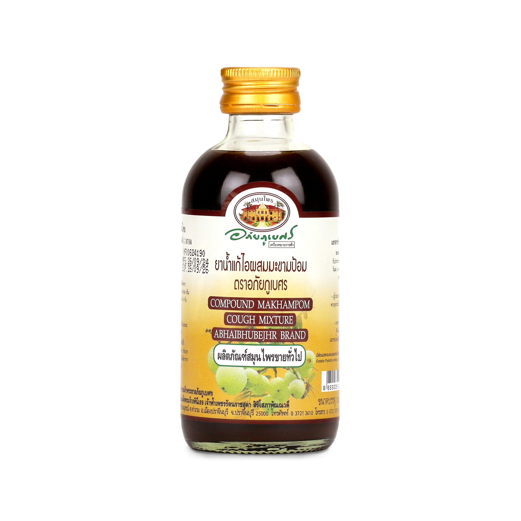Abhaibhubejhr Amla Herbal Throat Syrup ‚ 120 ml