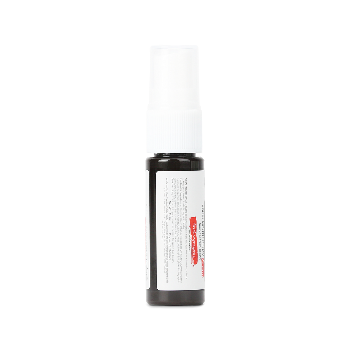 Abhaibhubejhr Andrographis Fresh Mouth Spray ‚ 15 ml