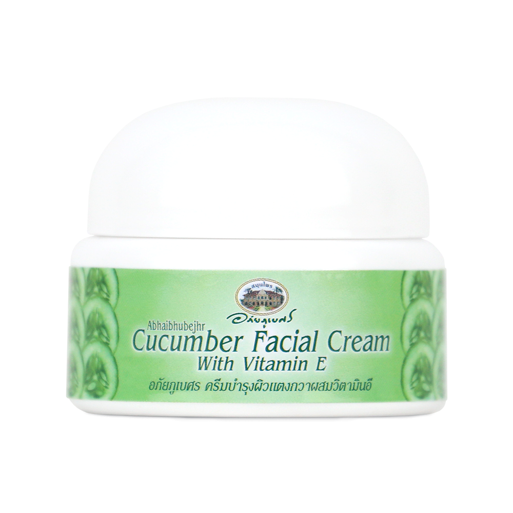 Abhaibhubejhr Cucumber and Vitamin E Skin Cream ‚ 40 g