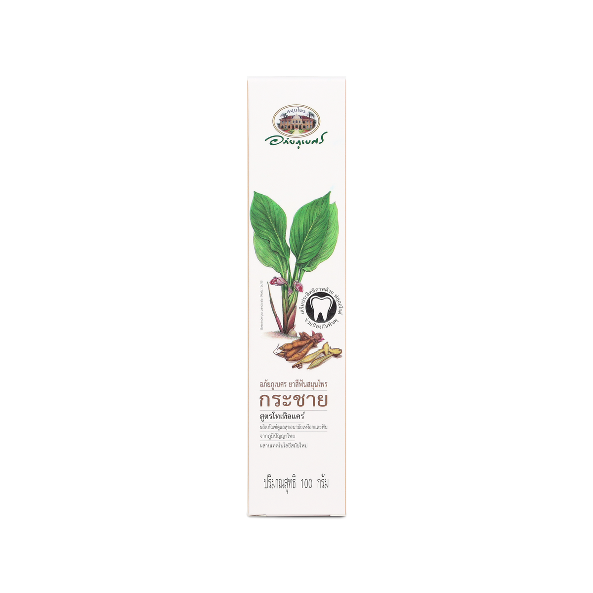 Abhaibhubejhr Fingerroot Total Care Herbal Toothpaste ‚ 100 g