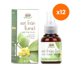 Abhaibhubejhr Litsea Glutinosa Herbal Hair Tonic Scalp for Strong Healthy Roots 60 ml