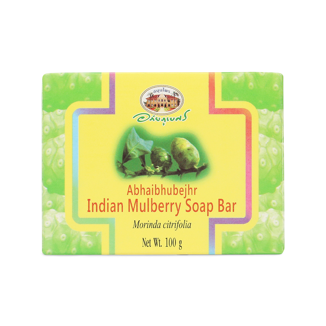 Abhaibhubejhr Noni (Indian Mulberry) Soap Bar ‚ 100 g