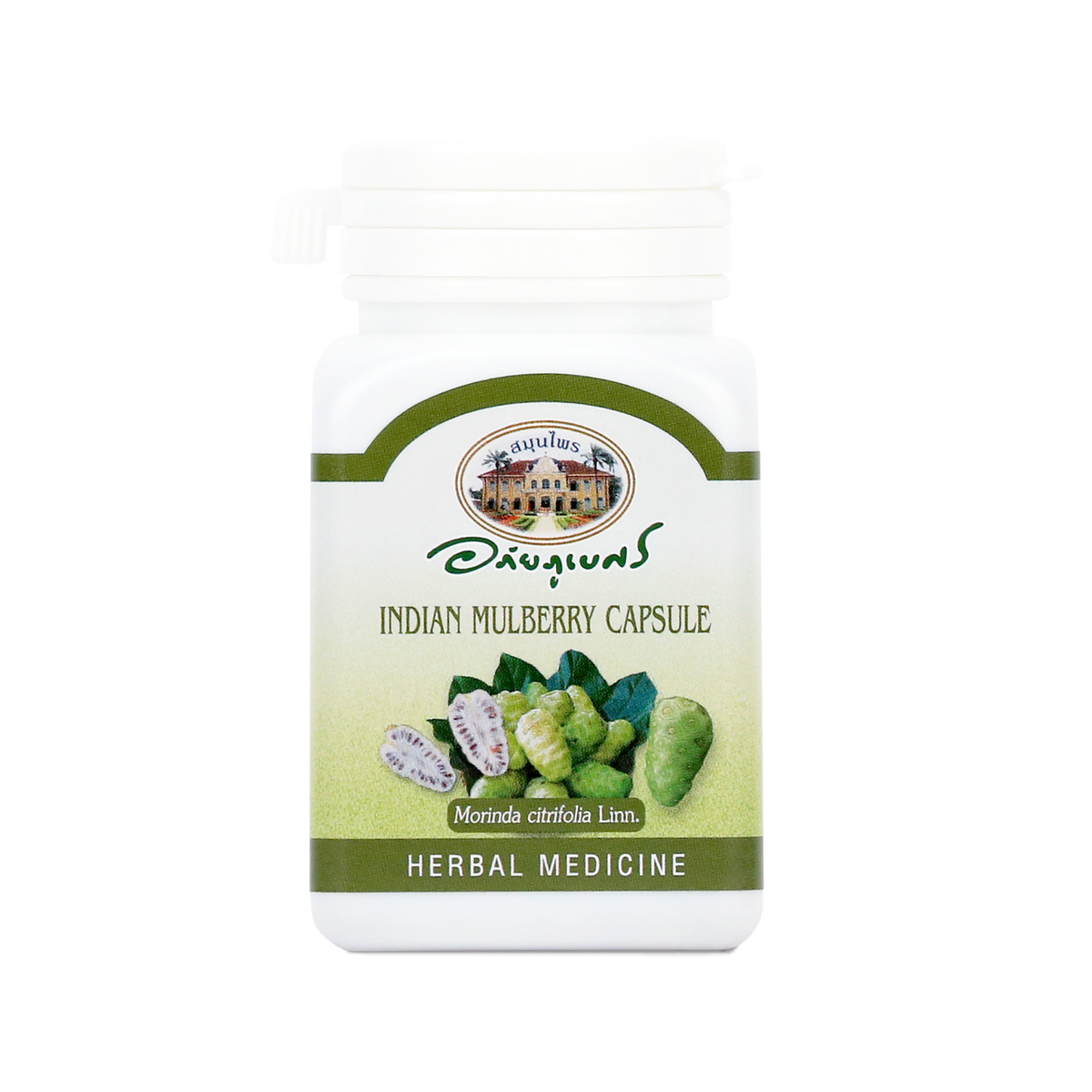 Abhaibhubejhr Noni (Morinda Citrifolia) Capsules ‚ 70 Capsules