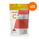 Amarit C Plus Vitamin C Capsules 60mg for Daily Immune Support 30 Capsules