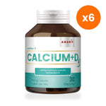Amarit Calcium Vitamin D Capsules for Bone Strength Support 30 Capsules