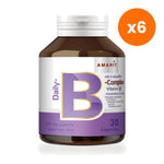 Amarit Daily B Complex for Everyday Energy Capsules 30 Capsules