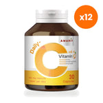 Amarit Daily C Vitamin C Capsules 60mg for Immune Support 30 Capsules
