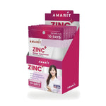 Amarit Zinc Plus Capsules 75mg ‚ 60 Capsules (6 Packs of 10)