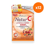 B.Shine Nature C Acerola Cherry Tablets 1000mg for Immune Support 5 Tablets