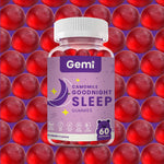 Gemi Goodnight Chamomile Gummies Blueberry Flavour for Restful Sleep