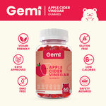 Gemi Apple Cider Vinegar Gummies with the Mother for Digestive Comfort