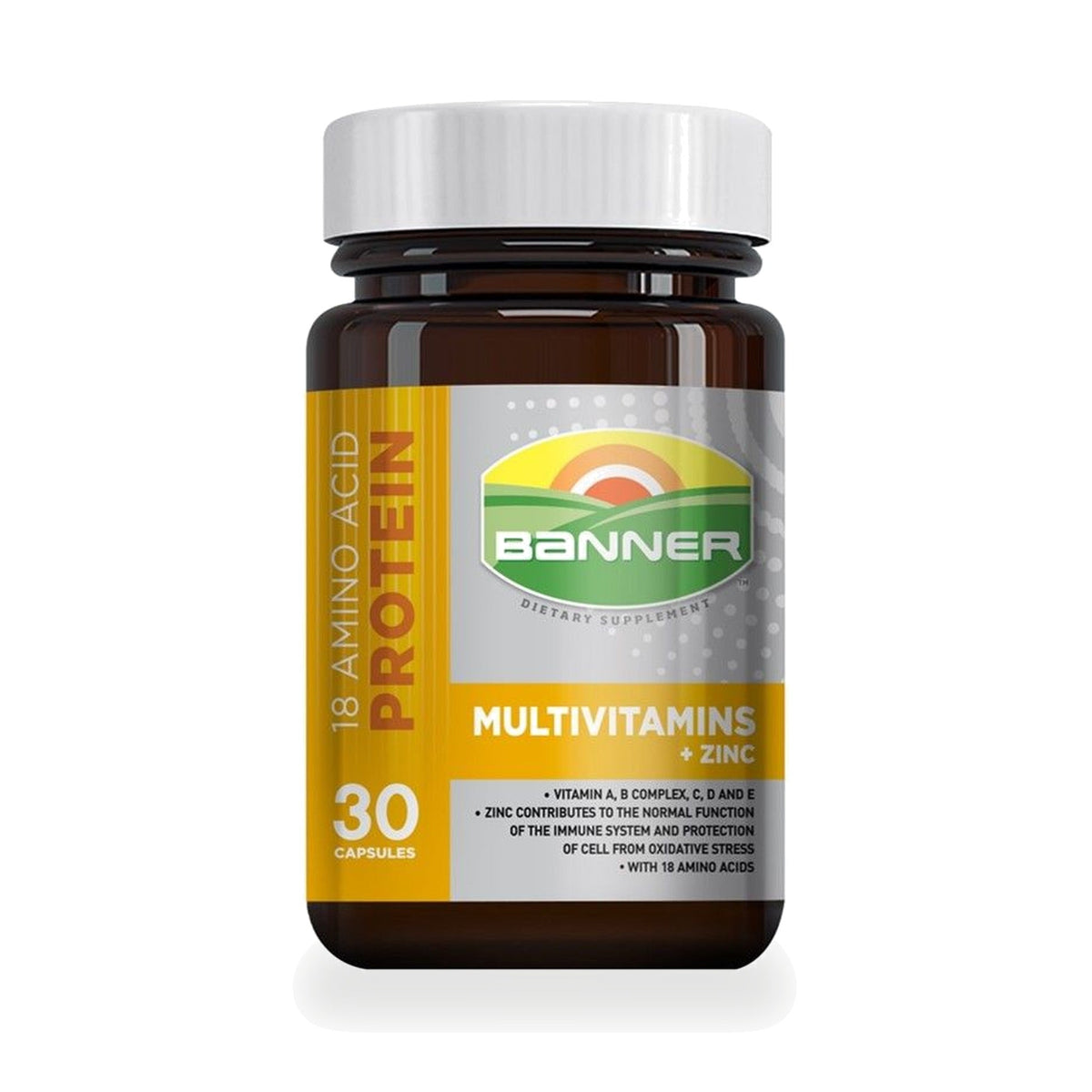 Banner Gold Plus Vitamin & Mineral Capsules ‚ 30 Capsules