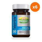 Banner Hi B with Fish Oil Amino Acid Capsules for Focus and Memory 30 Capsules