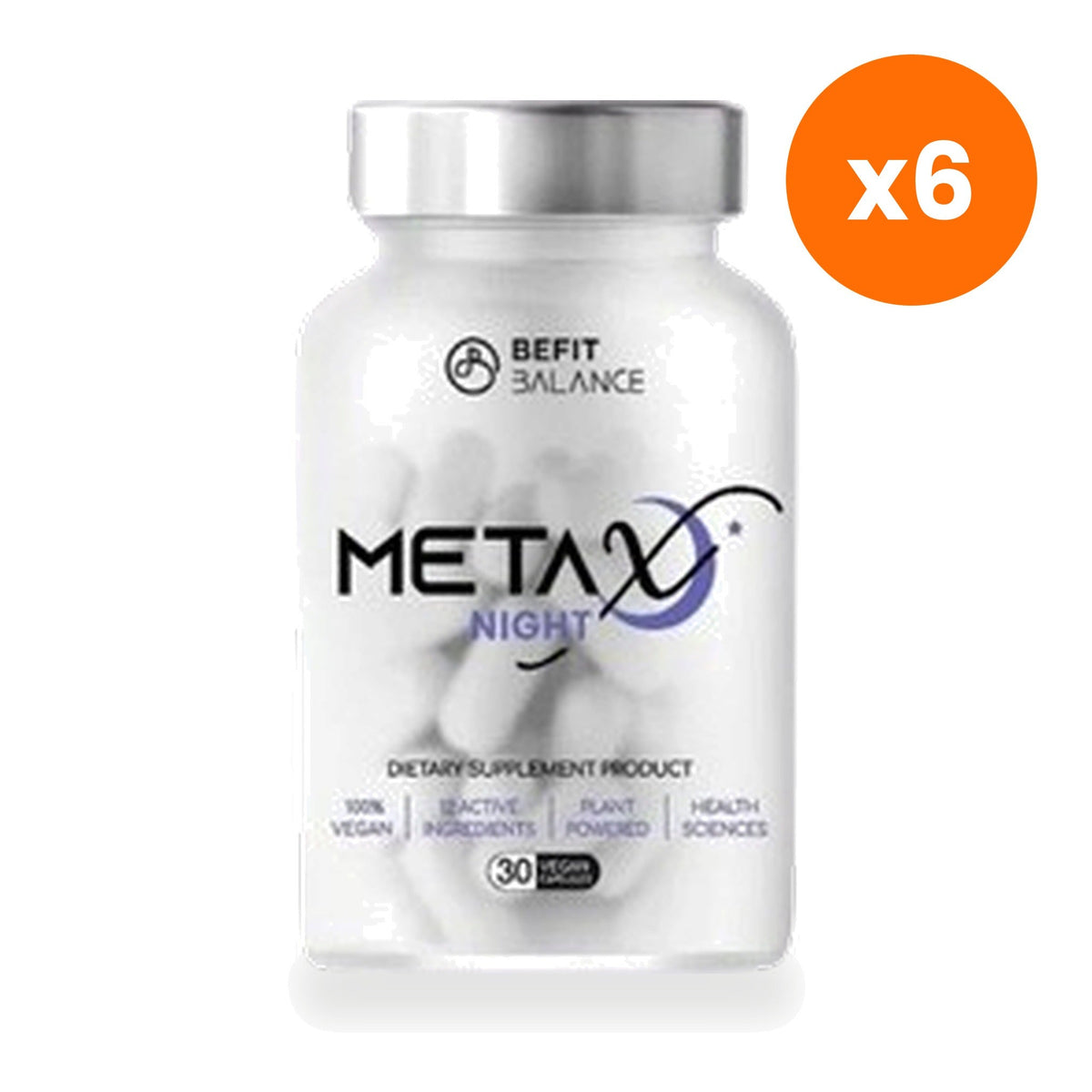 Befit Balance Meta X Night Capsules for Restful Sleep 30 Capsules