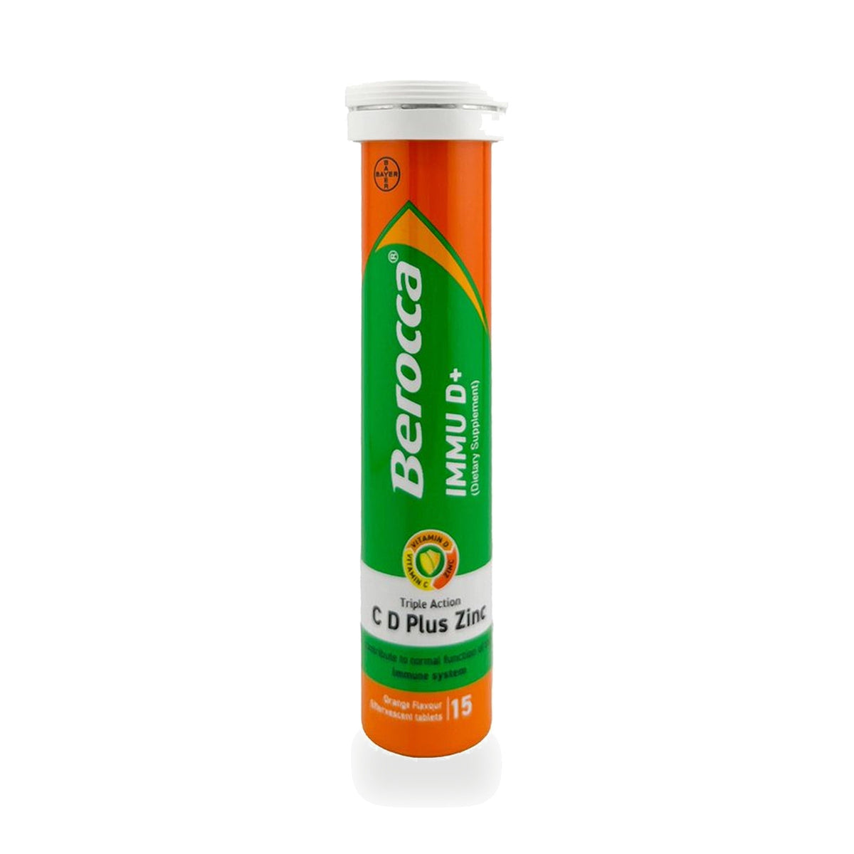 Berocca Immu-D Plus Effervescent Tablets ‚ 15 Tablets