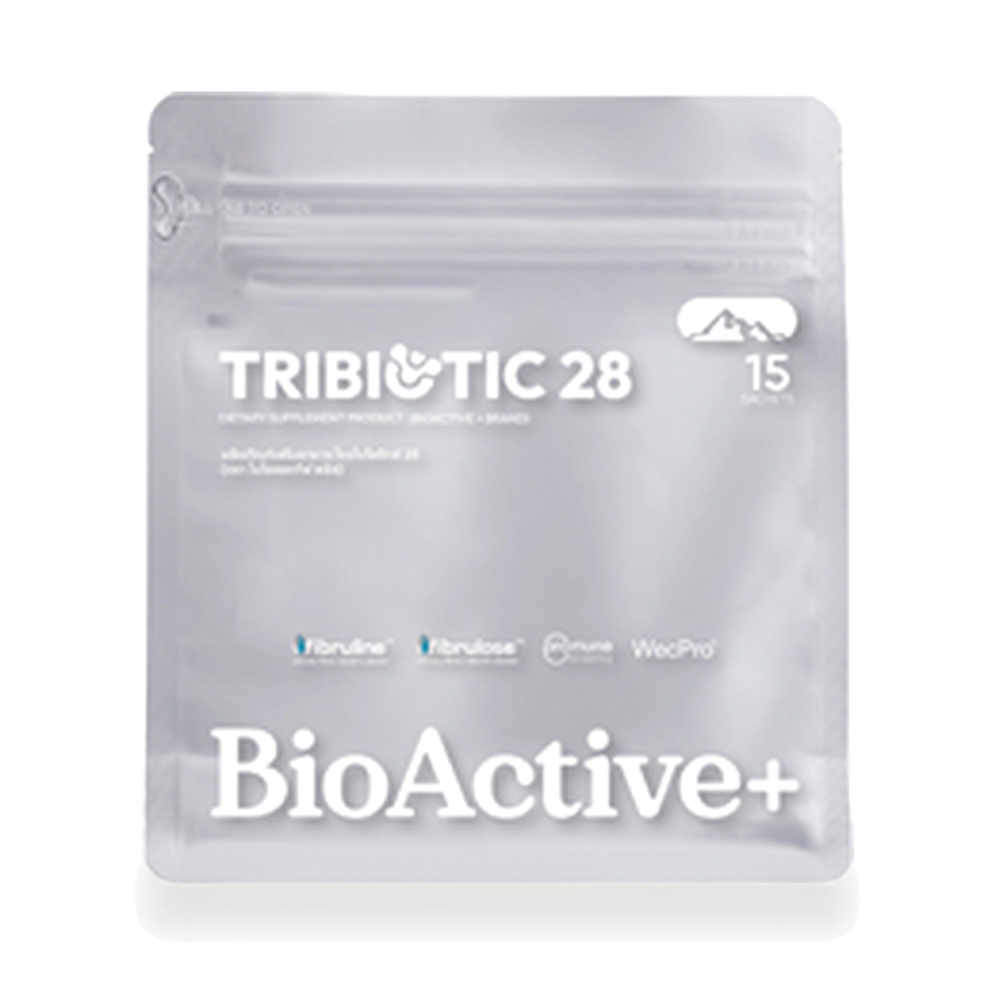 BioActive+ Tribiotic 28 Probiotic Powder Sachets ‚ 15 Sachets