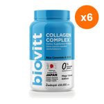 Biovitt Collagen Complex Fish Collagen Tripeptide Powder for Skin and Joint Health 450 g