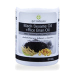 Black Sesame Oil & Rice Bran Oil Capsules ‚ 60 Capsules