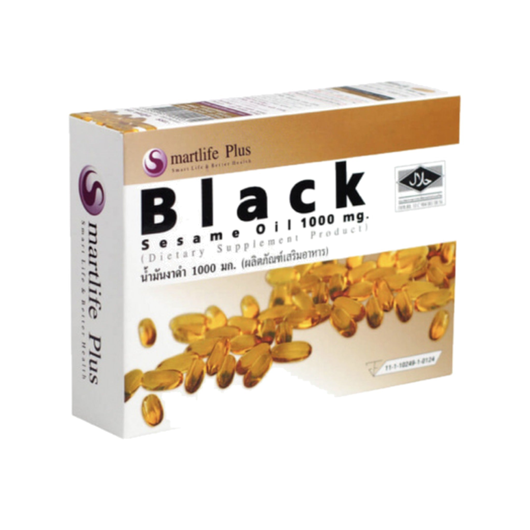 Black Sesame Oil (Sesamum indicum) Capsules ‚ 60 Capsules