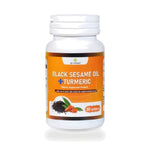 Black Sesame Oil & Turmeric Capsules ‚ 30 Capsules