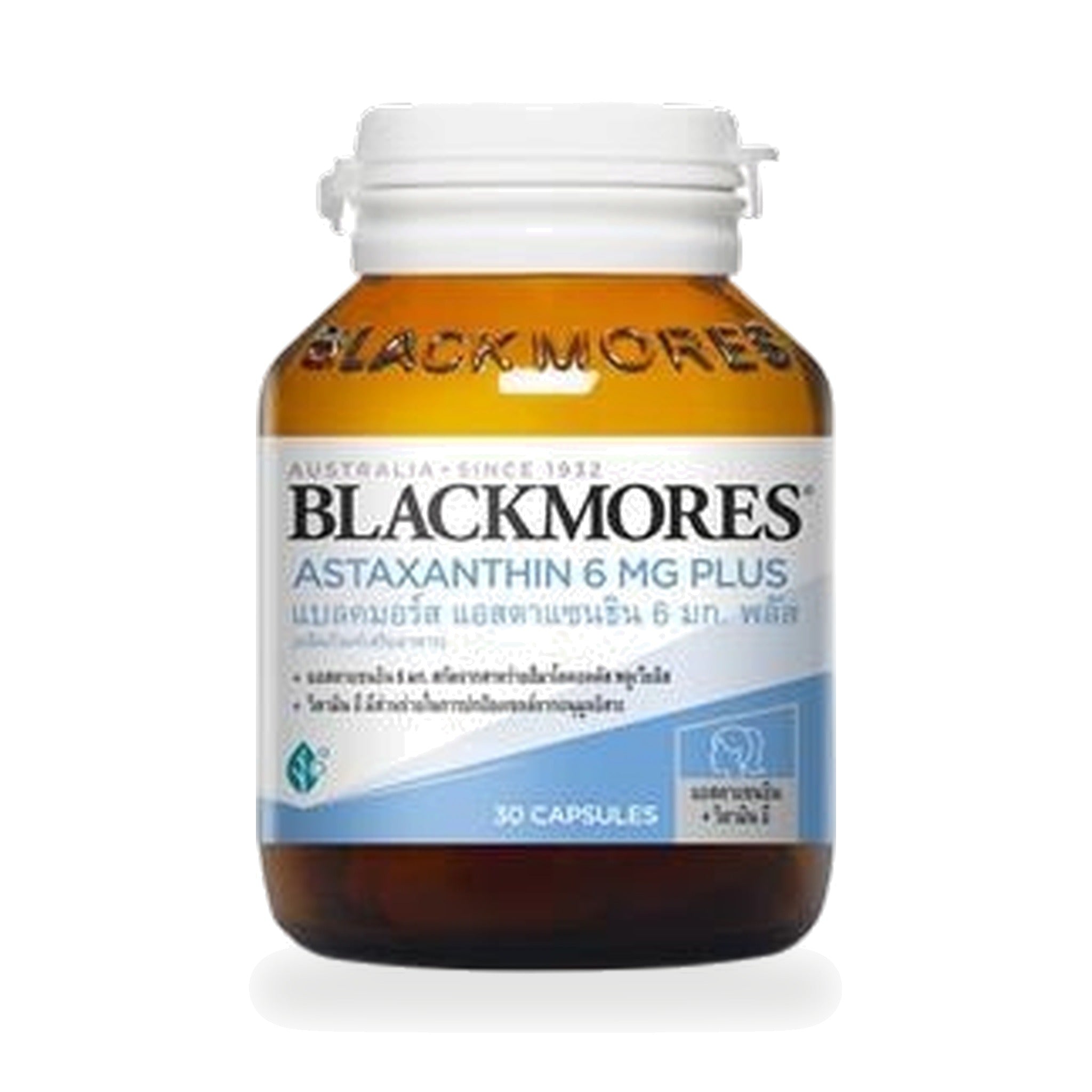 Blackmores Astaxanthin Plus Capsules 6mg ‚ 30 Capsules