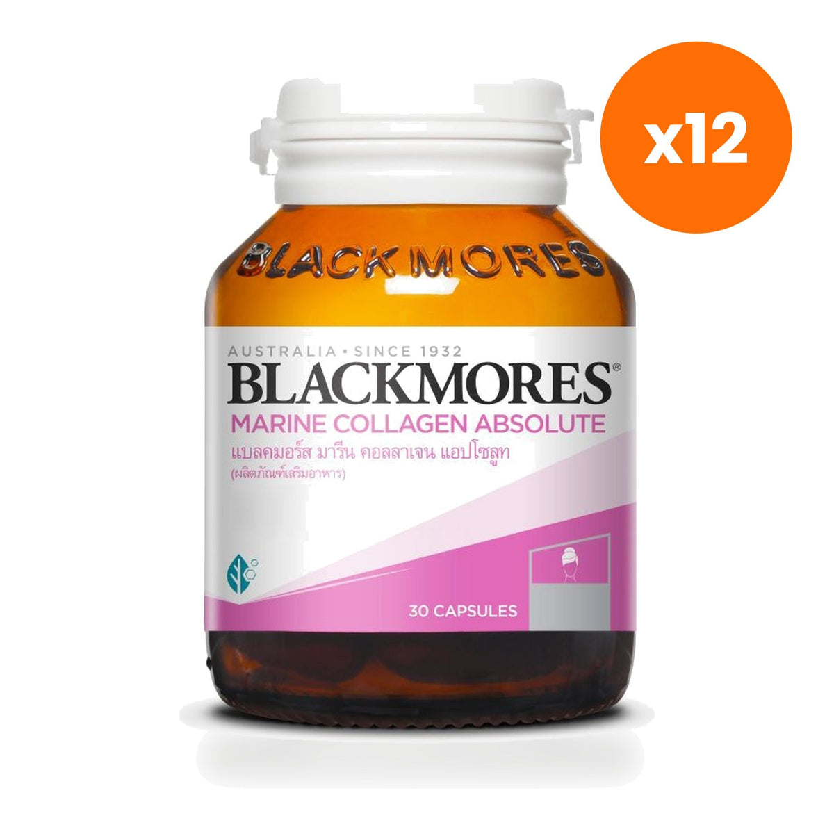 Blackmores Marine Collagen Absolute Tablets for Skin Radiance 30 Tablets
