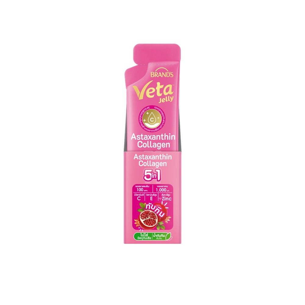 BRAND'S Veta Jelly Astaxanthin Collagen Zinc 5-in-1 ‚ 18 g