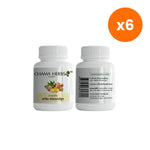 Chama Herbs Ginger Herbal Capsules 500mg for Digestive Comfort 50 Capsules