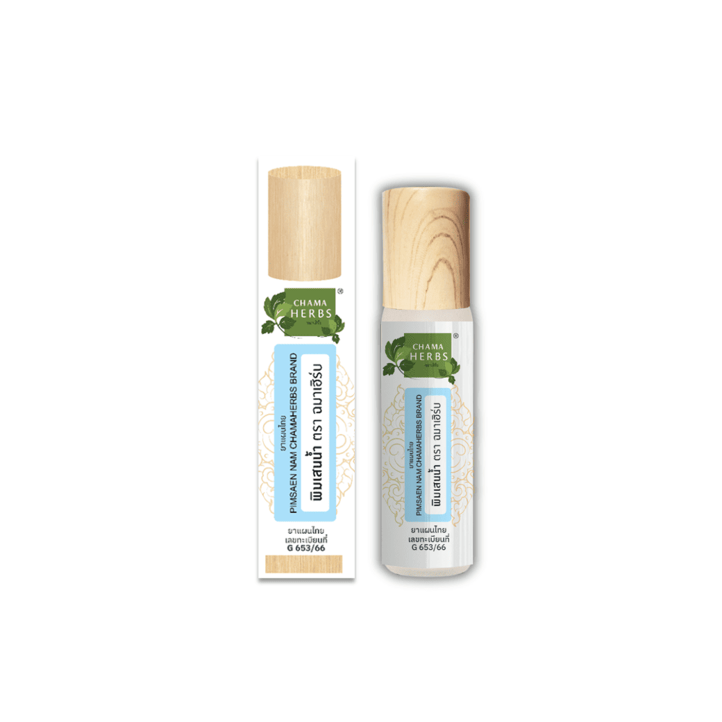 Chama Herbs Menthol & Borneol Herbal Inhalant Roll-On ‚ 8 ml