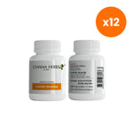 Chama Herbs Turmeric Capsules 500mg Curcumin for Digestive Comfort 50 Capsules