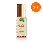Chama Herbs Yellow Herbal Oil With Plai Roll On for Muscle Comfort 8 ml