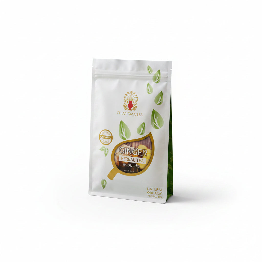 Chiang Mai Tea Dried Ginger Root Herbal Tea ‚ 100 g