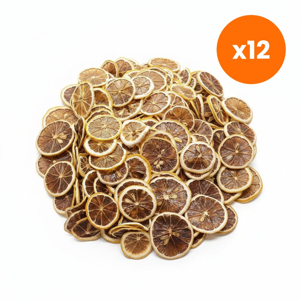 Chiang Mai Tea Dried Lemon Slices Herbal Tea Vitamin C for Skin and Immune Support 100 g
