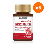 Donutt Astaxanthin Capsules 4.8mg L Cysteine for Antioxidant Skin Support 30 Capsules