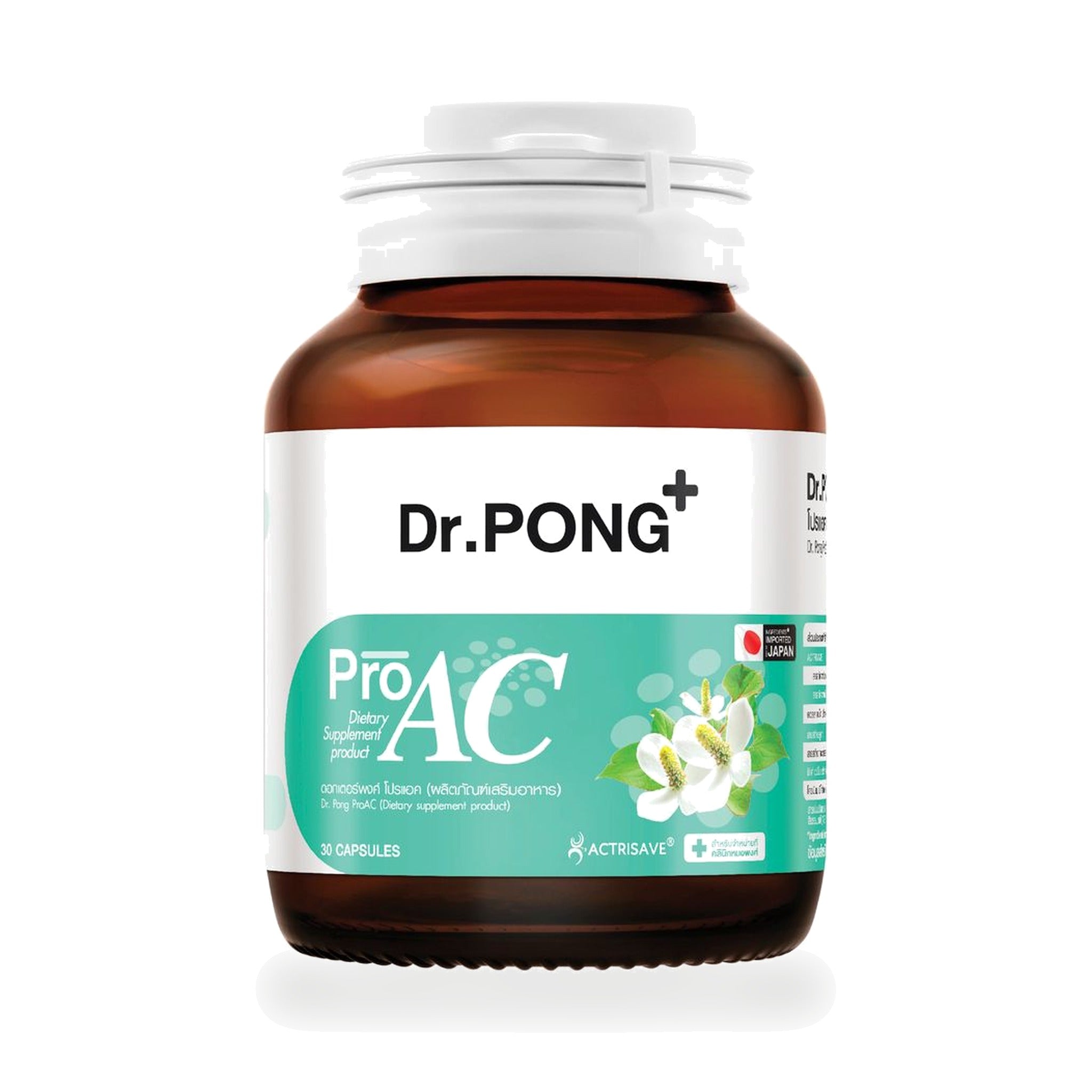 Dr.Pong ProAc Capsules with Actrisave and Houttuynia ‚ 30 Capsules