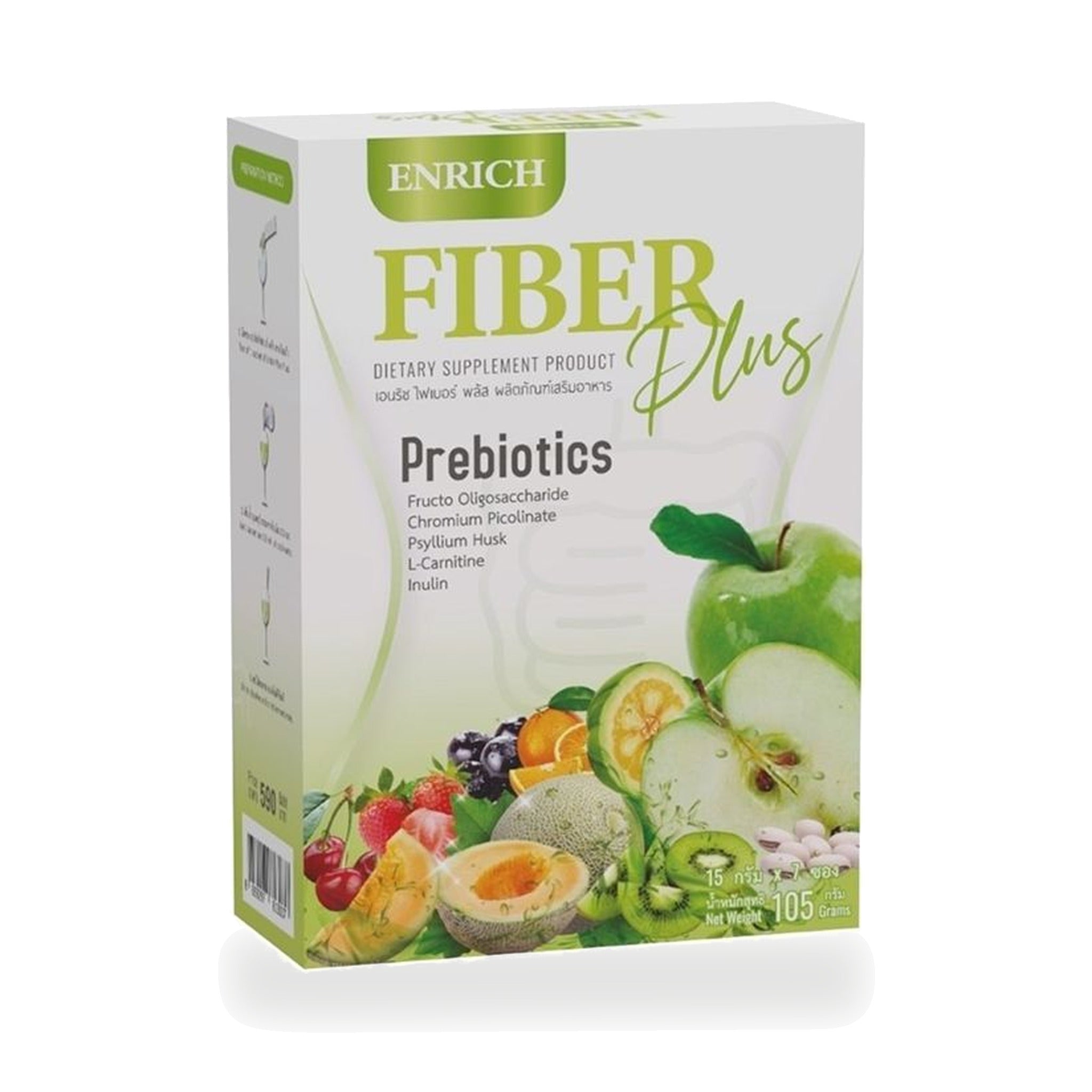 Enrich Fibre Plus Drink Powder with Inulin and Psyllium ‚ 105 g