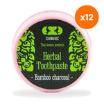 Erawadee Bamboo Charcoal Natural Herbal Toothpaste Oral for Brighter Smile Care