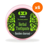 Erawadee Bamboo Charcoal Natural Herbal Toothpaste Oral for Brighter Smile Care