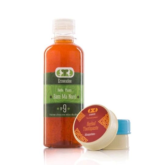 Erawadee Herbal Mouth Care Set No.13, 6 Months ‚ 4 Pieces