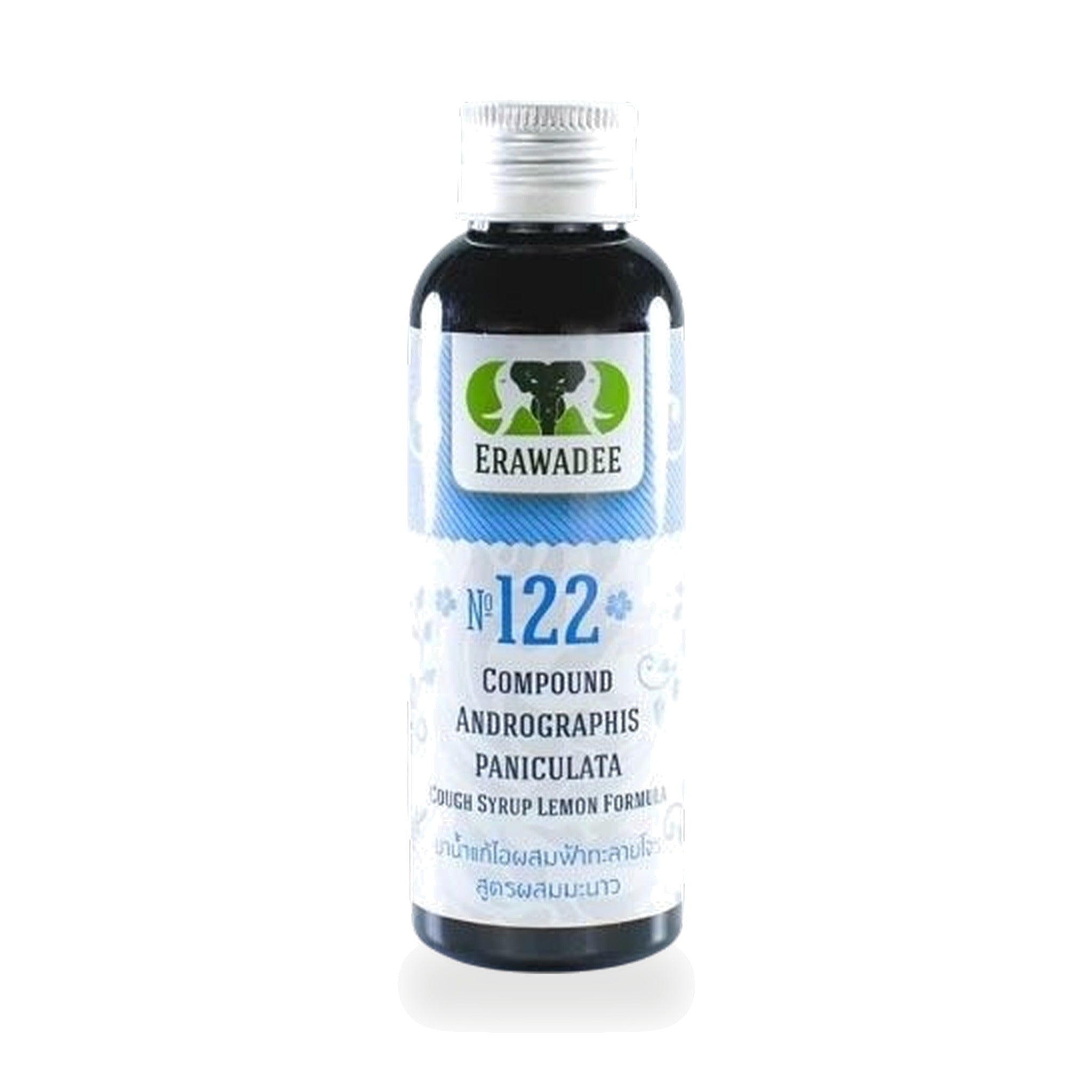 Erawadee No.122 Andrographis Lemon Herbal Syrup ‚ 80 ml