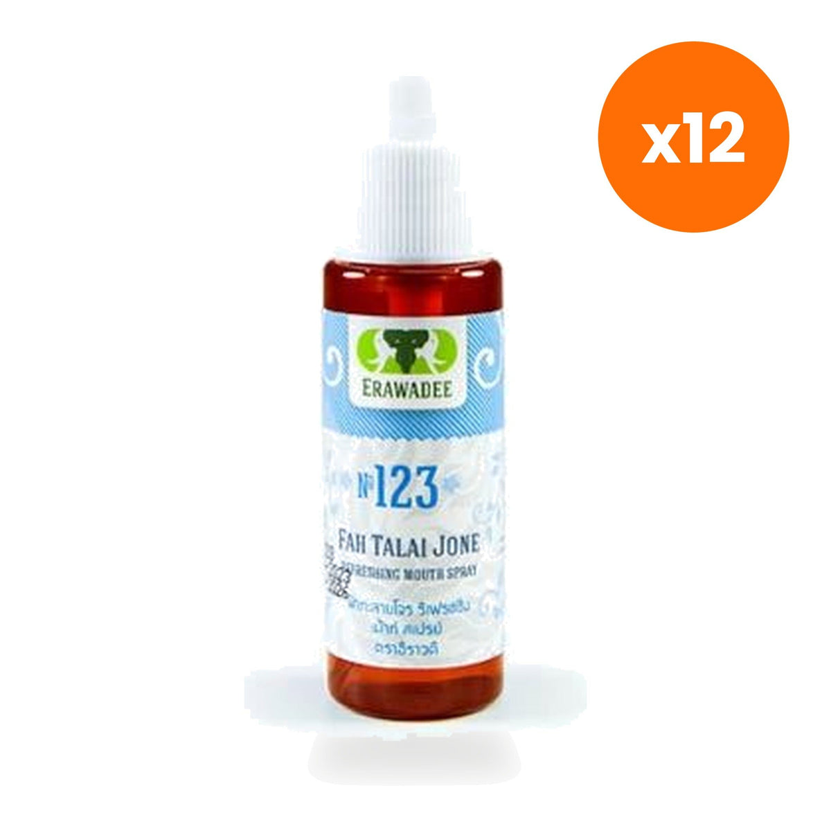 Erawadee No.123 Andrographis Herbal Spray for Throat Comfort