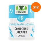 Erawadee No.19 Boraphet Tinospora 250mg for Daily Immune Support 100 Capsules